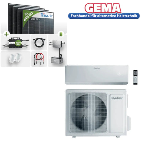 PV Paket mit Speicher und Zusatzgerät.