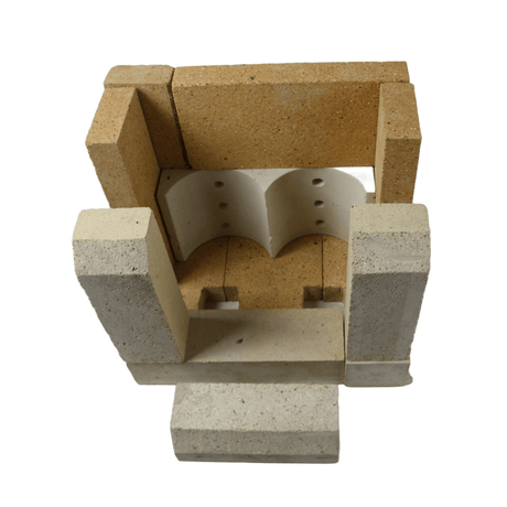 MPM DS Wood 10kW Schamottsteine komplett.