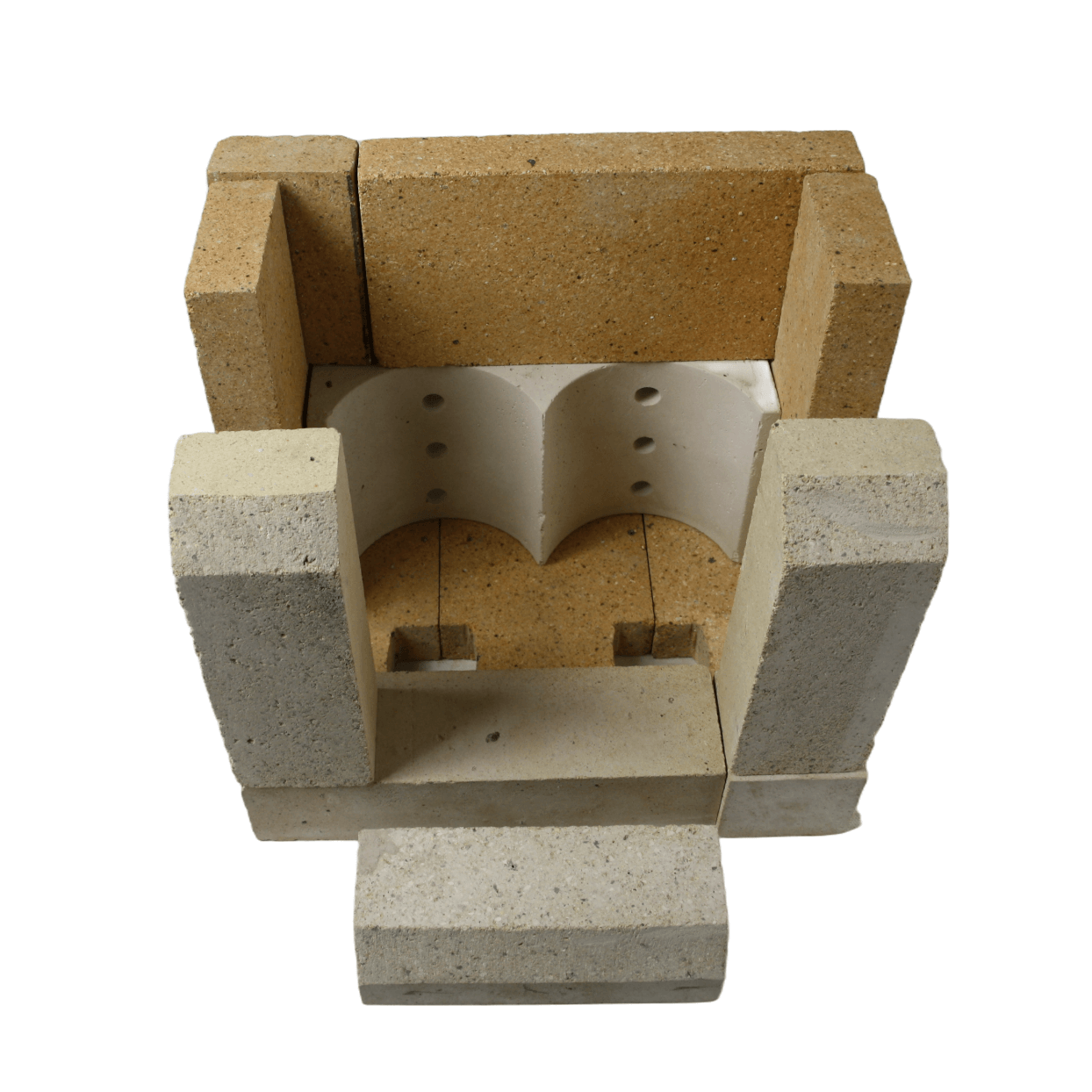 MPM DS Wood 10kW Schamottsteine 🔥 Komplettsatz mit stabilen Steinen, ideal für hohen Wärmeschutz.