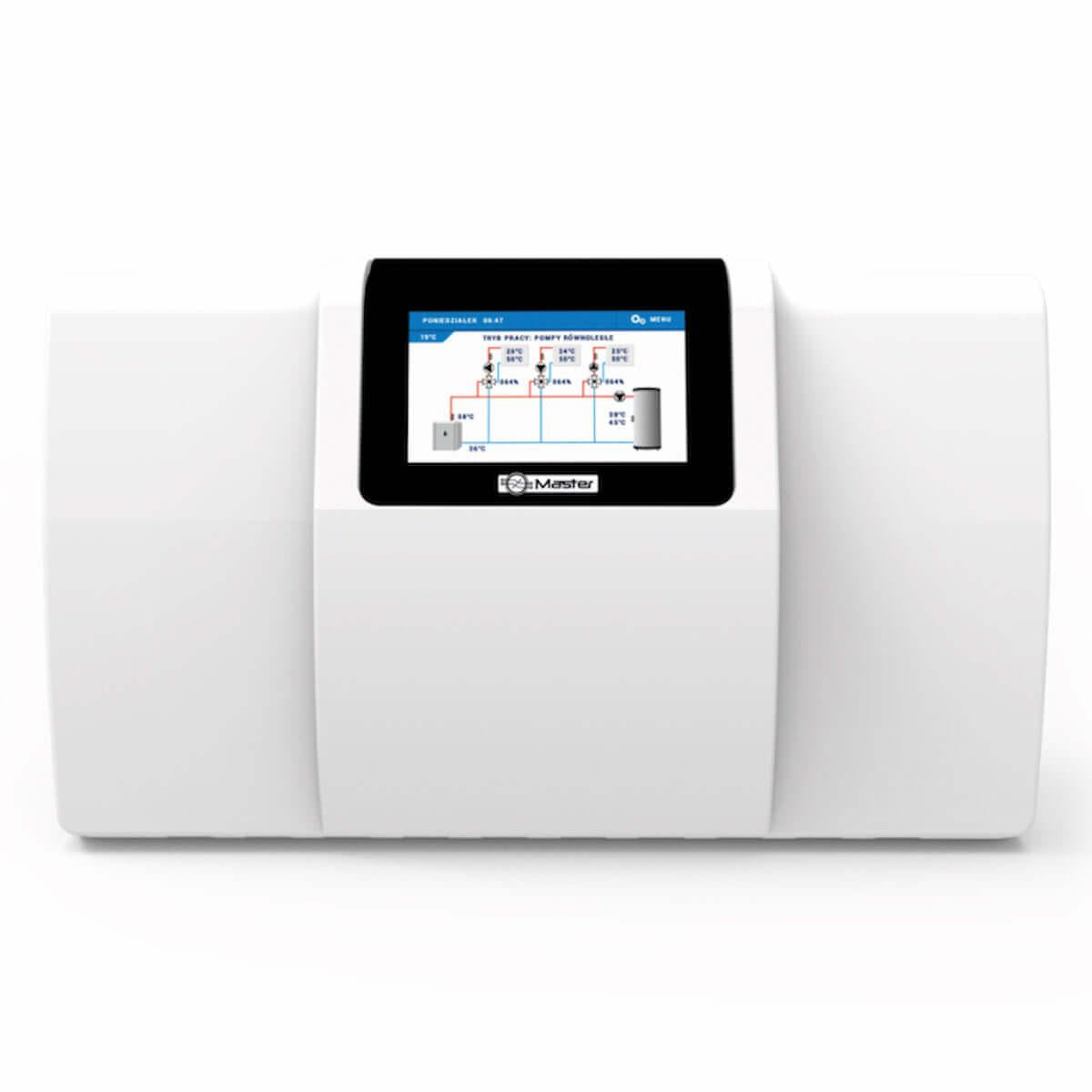 Master V.3 PLUS Heizungsregelung für 3 Heizkreise 🌡️ mit modernem Touchscreen-Display 📱.