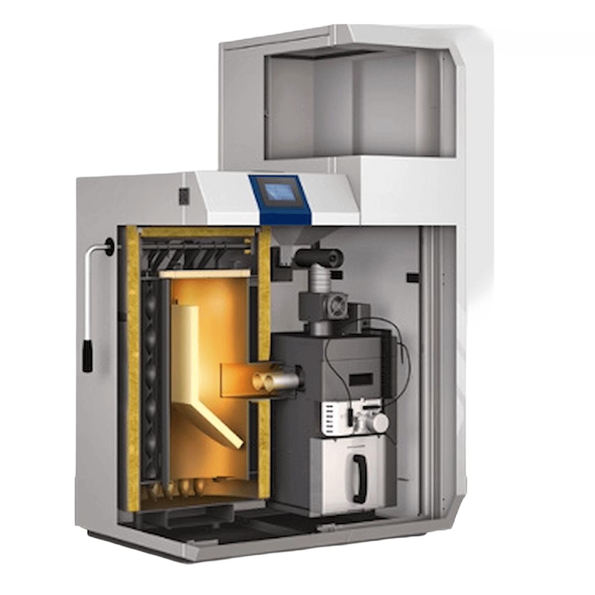 NMT PKP Kompakt Pellet-Heizkessel 23 kW für Ein- & Mehrfamilienhäuser, komfortable Heizlösung 🔥🌱