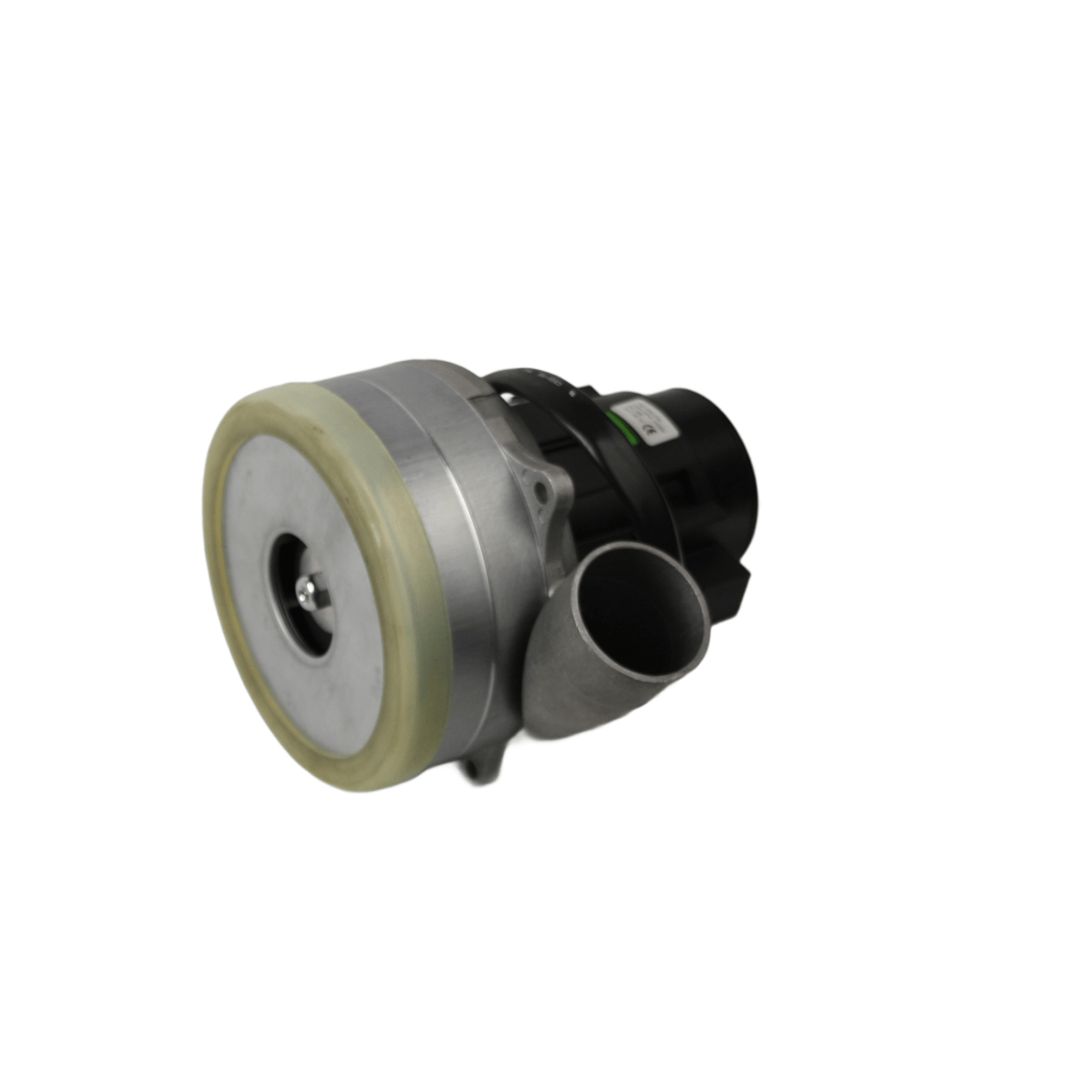 Silber und schwarzer Attack Wood&Pellet Motor für effiziente Pelletansaugung