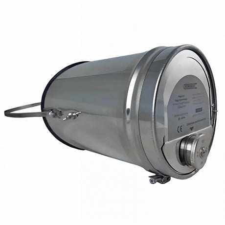 Zugbegrenzer Edelstahl Universal mit Rauchrohradapter und Dichtlippe 120-200mm.