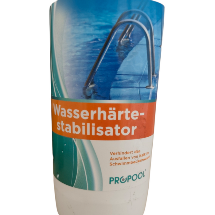 Wasserhärtestabilisator für klares Poolwasser 💧 Bekämpft Mineralien wie Kalk und Magnesium 🚫🤿