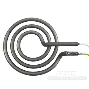 Circular heizelement mit elektrischem Anschluss für Pelletbrenner Typ Junior und Typ