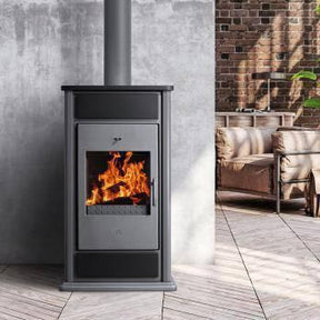 Kaminofen wasserführend -Alicante von Schmitzker 14,5 kW.