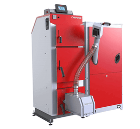 Kombi- Pelletkessel Defro Komfort Ekopell 14 kW für Pellet-/ Holzbetrieb.