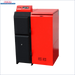 Bild eines roten und schwarzen Heizgeräts für Thermoflux 25/135 plus Solarpaket IV