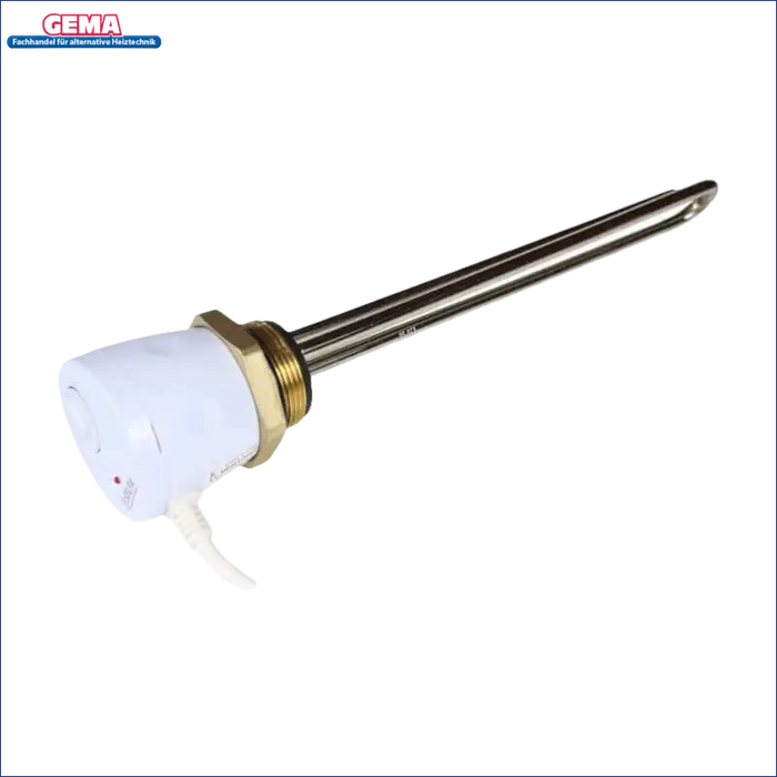 Immersionsheizung mit verstellbarem Thermostat im Brauchwasserspeicher 150 L mit Incoloy 825 Heizstab
