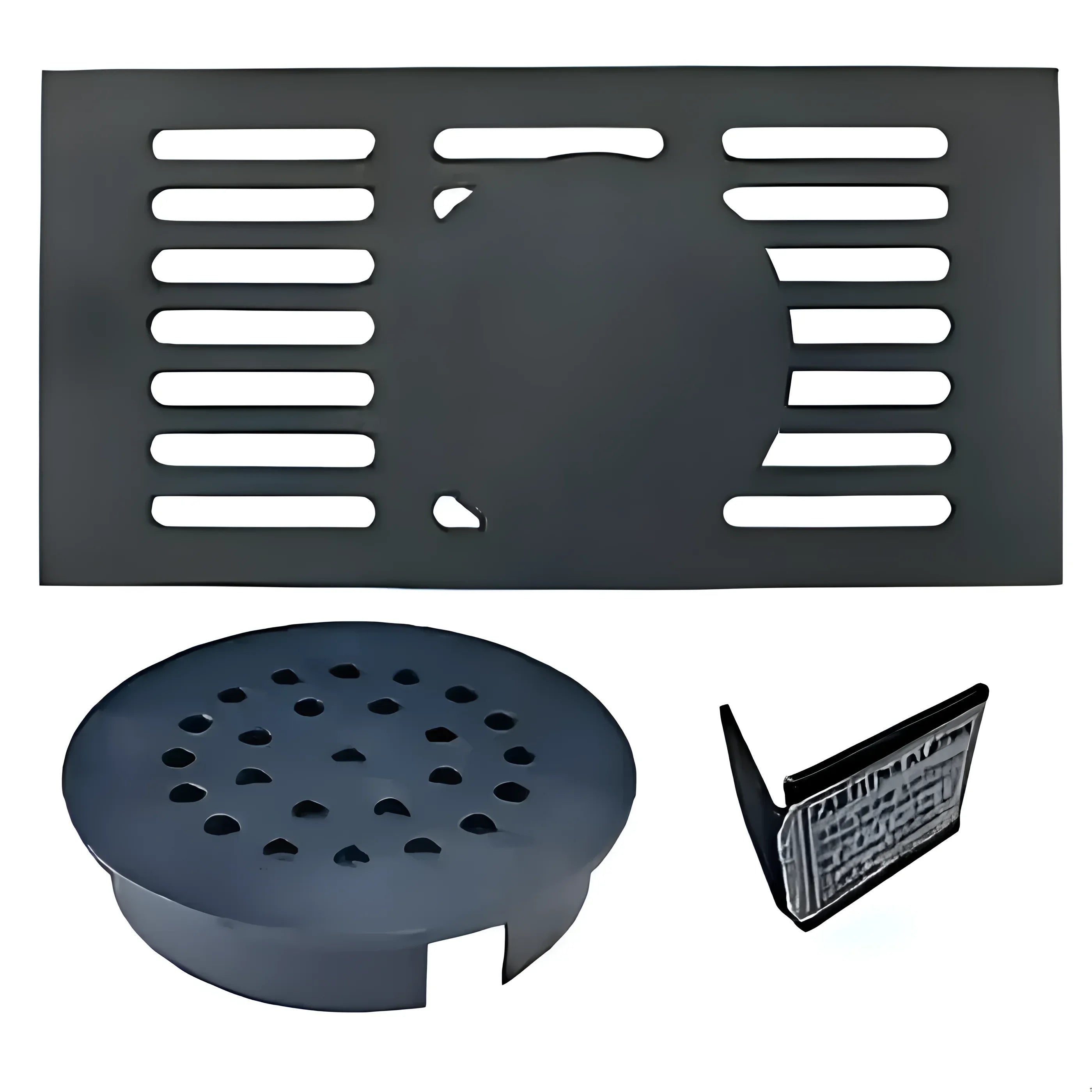 Schwarzer Metalldrainager Komfort für das Komplettpaket Thermoflux Pelling mit einfacher Bedienung