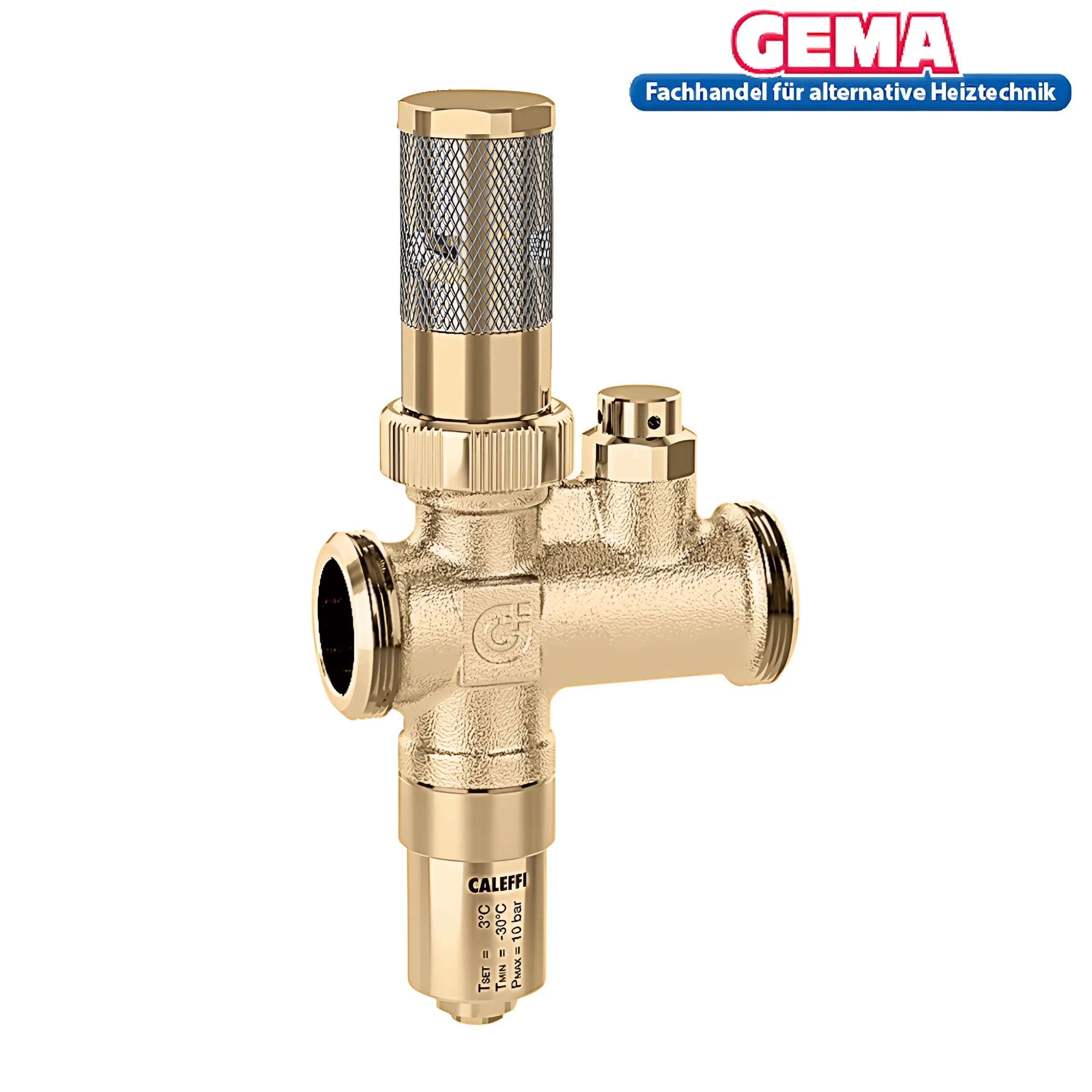 Brass plumbing valve Caleffi Frostschutzventil für Wärmepumpen, frostschutzventil verhindert Schäden