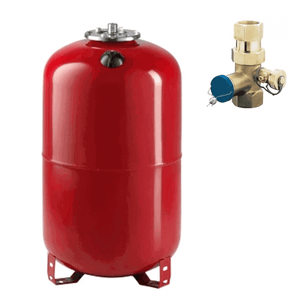 🔴 Ausdehnungsgefäß für Heizung, 80-200 Liter, mit Druckausgleichsregelung für effiziente Heizsysteme ⚙️