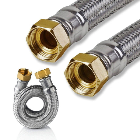 Flexibler Panzerschlauch.