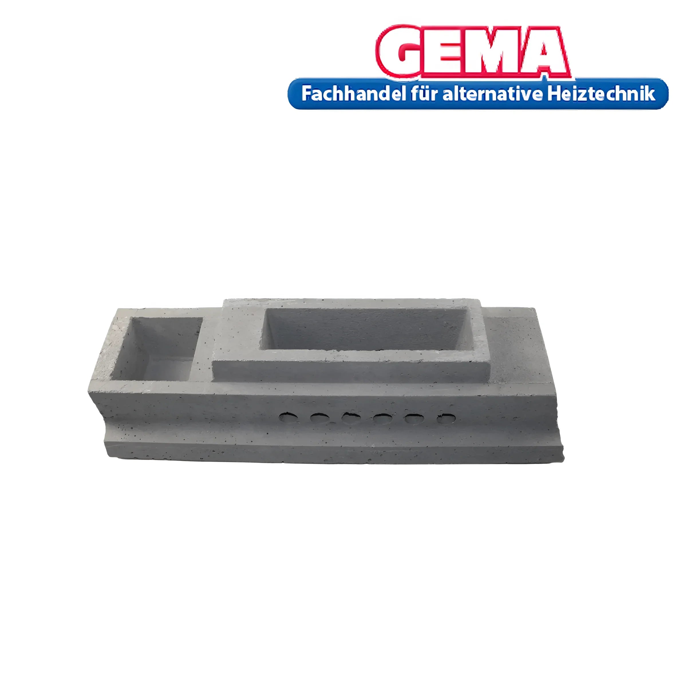 Rectangularer Düsenstein Attack Schalstein mit recessed Abschnitten für Düsenstein Attack 30 | 35 kW