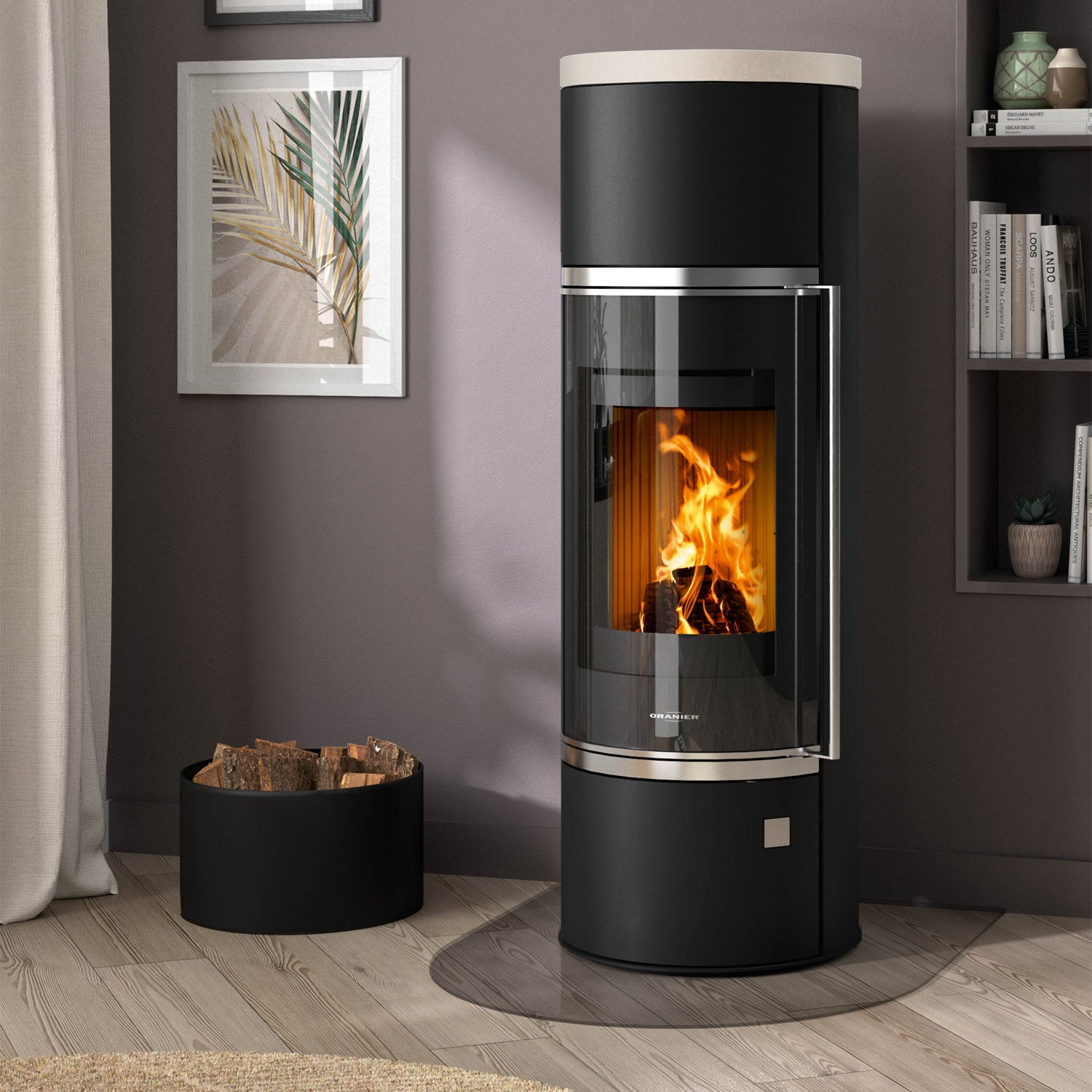 Oranier Arena W+ 2.0 – akumulační kamna