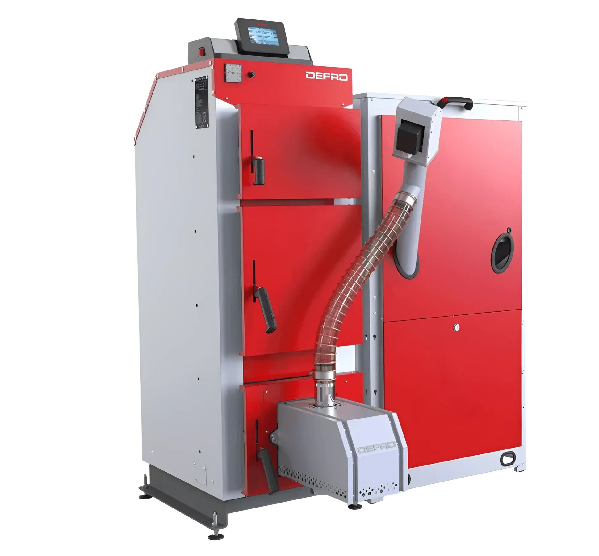 Moderne Pelletheizung 💨 Defro Komfort Ekopell 14 kW mit Hygienespeicher und effizientem Design 🌱