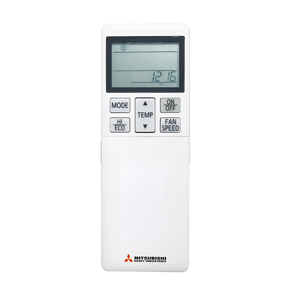 Mitsubishi Monosplit-Klimaanlage mit Fernbedienung.