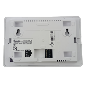 Weiße Gema ecoTouch Thermostat für Witterungsgeführte Regelung Gema Control 920 mit Internetmodul Econet Typ CT6