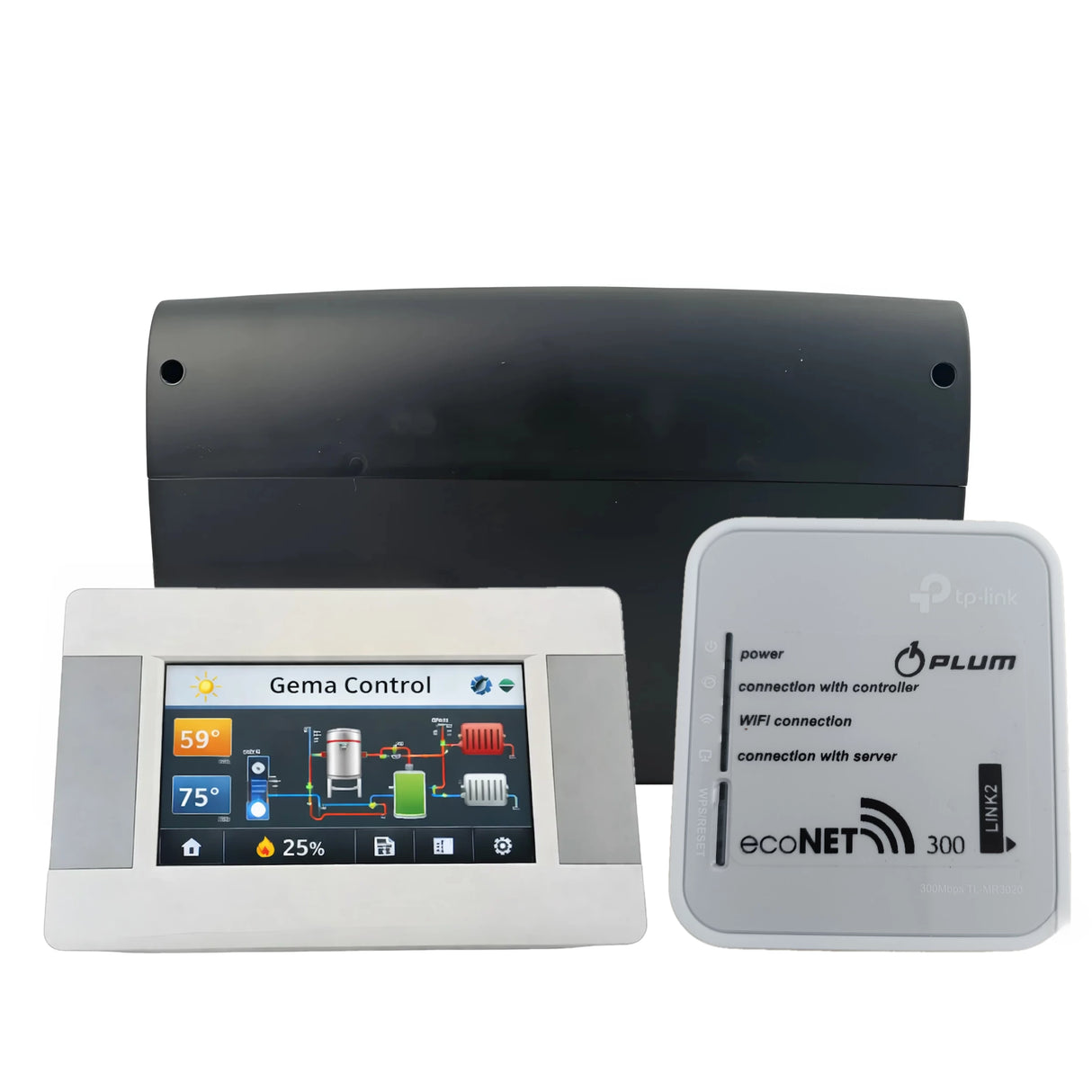 Vejret regulering Gema Control 920 med internetmodul universal