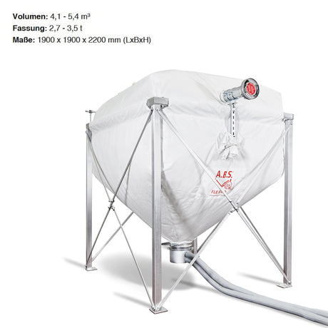 Effiziente Pelletsilo-Lösung zur sicheren und platzsparenden Pelletlagerung im industriellen Bereich