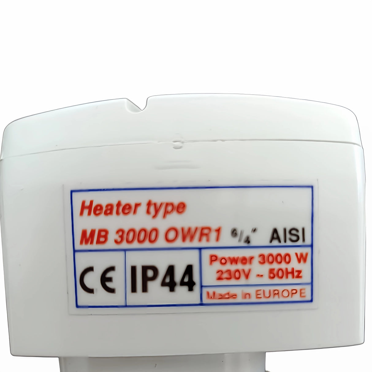 3 kW/230 V – elektrické vykurovacie teleso na akumuláciu pitnej a úžitkovej vody