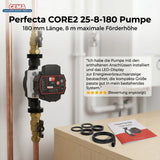 Pompa di circolazione pompa riscaldamento 25-8-180