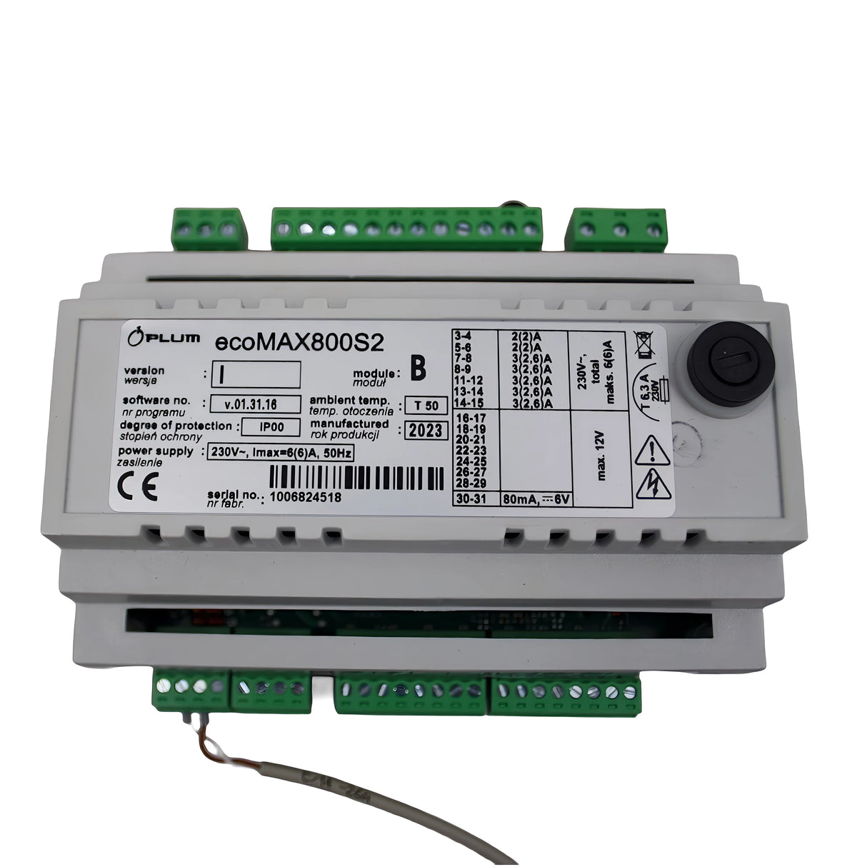 Модул за удължаване Б за контрол на отоплението с интеграция на слива Ecomax 850i