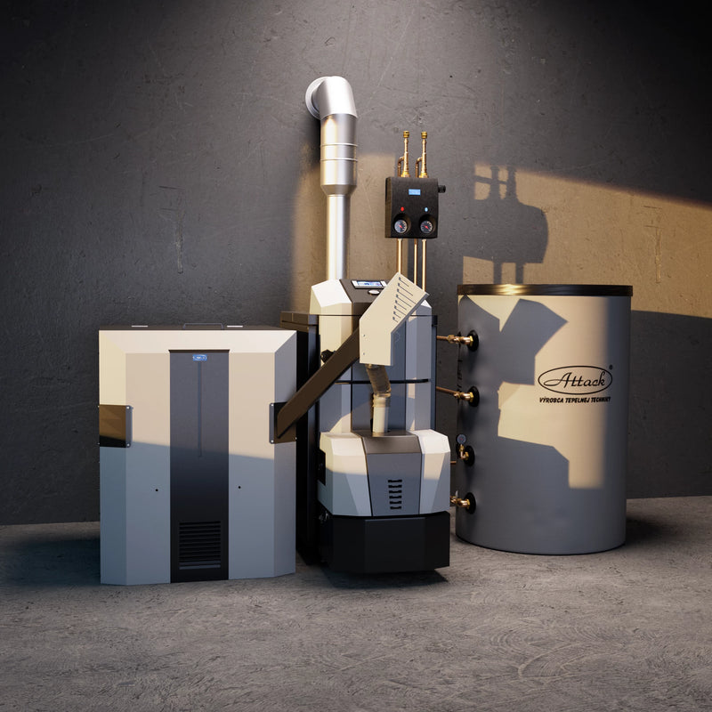 Chaudière à pellets Attack Pellet 30 Automatic Plus – robuste, durable et efficace