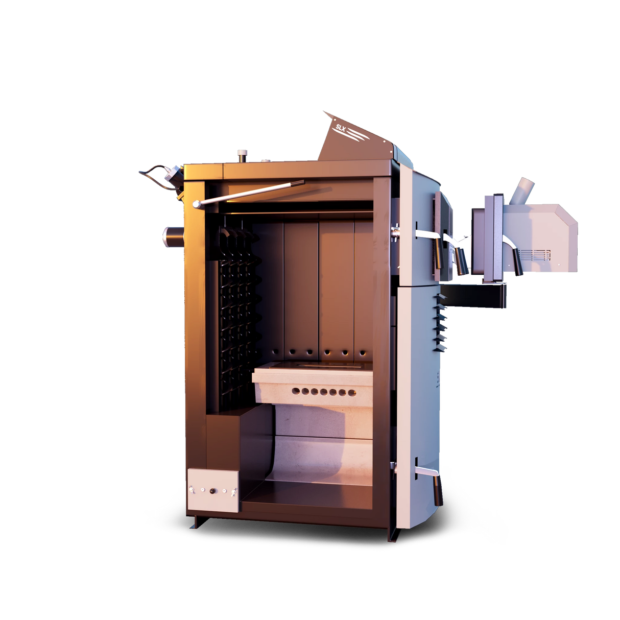 Attack SLX kombinirani kotao 20 kW – drvo i peleti – učinkovit & svestran