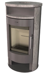 Okrągły kominek premium TORONTO