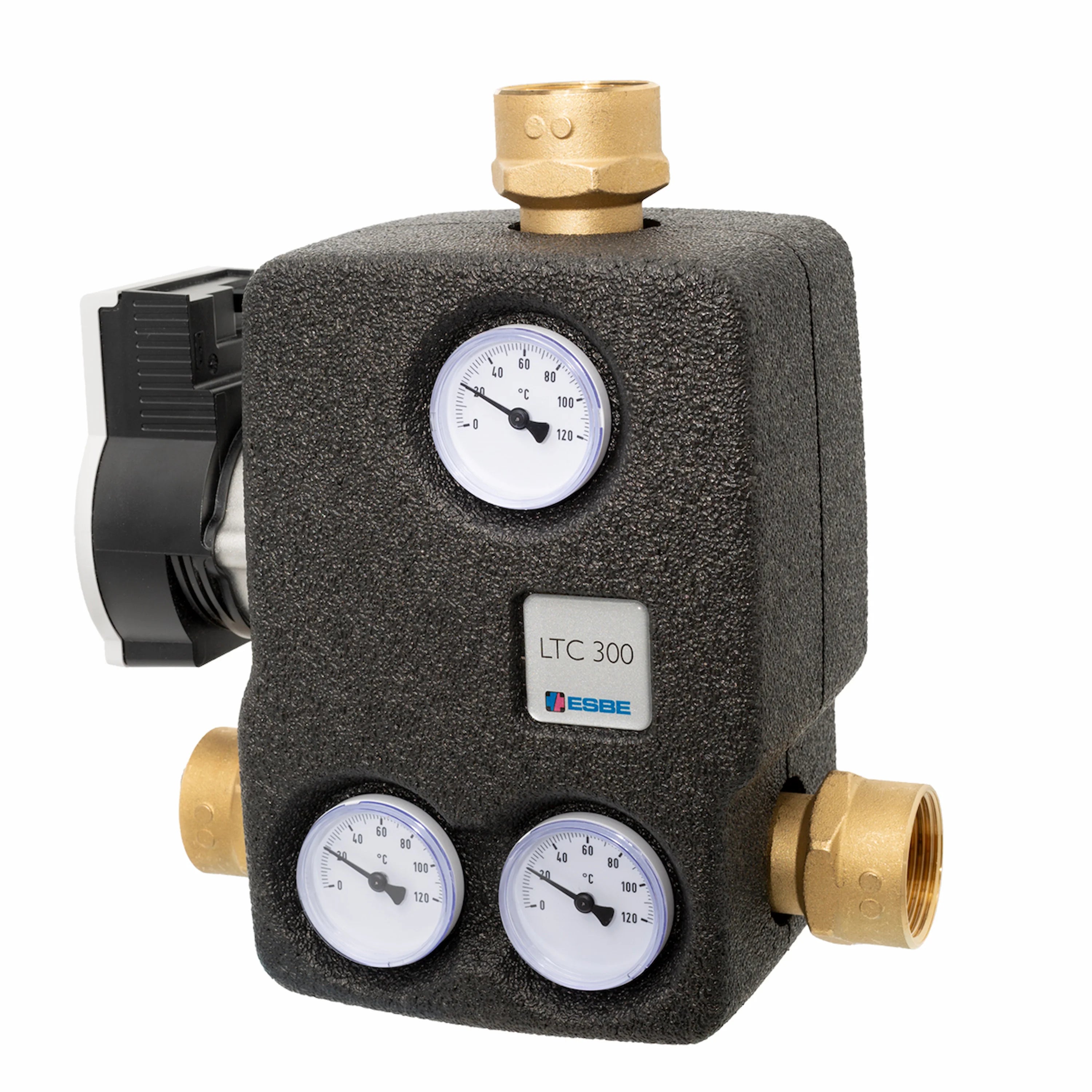 Zvýšení návratové teploty ESBE LTC361 60 ° C Zanesení ventilové jednotky