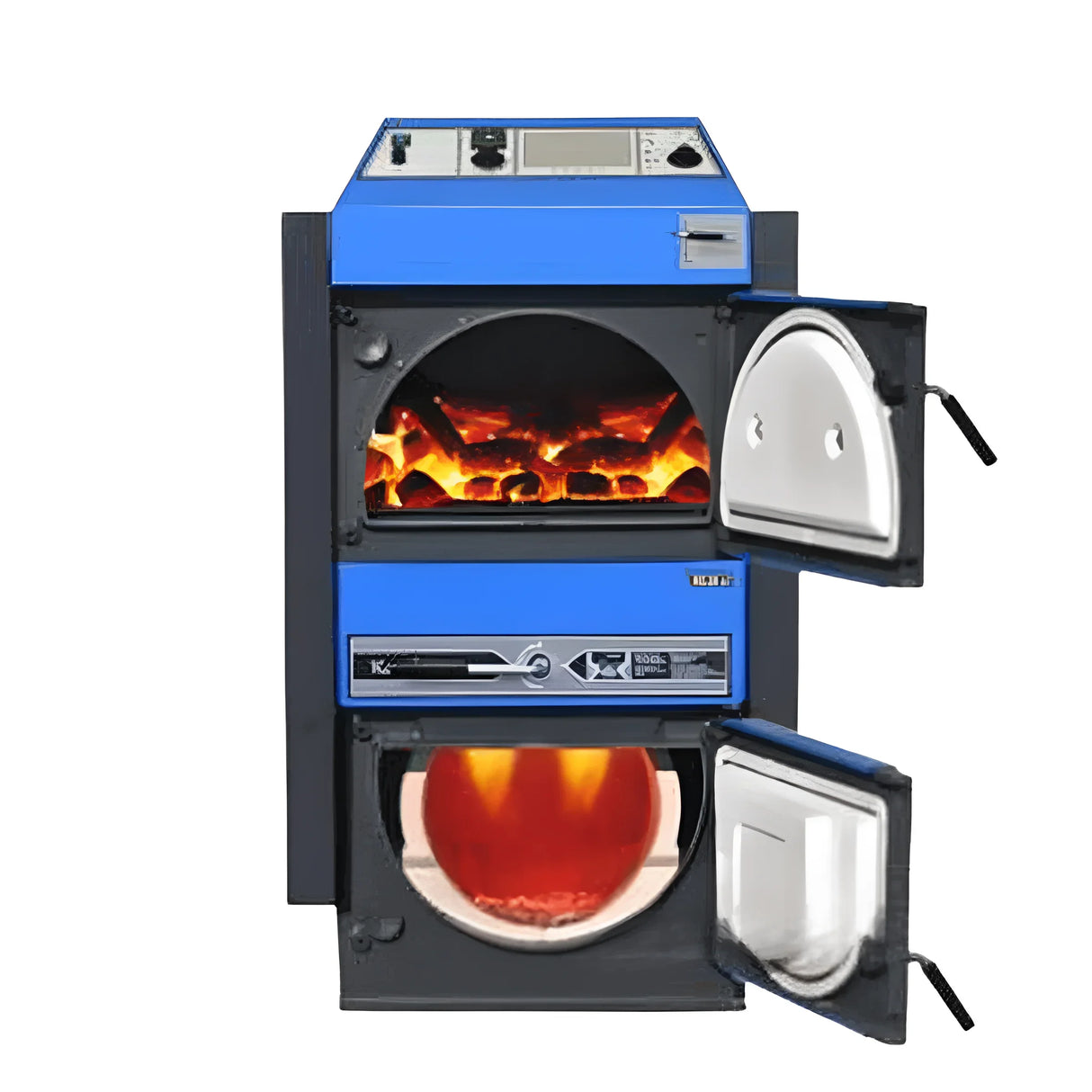 Atmos KC35S Kohlevergaserkessel – Effizient für Holz und Kohle 🔥🔵.