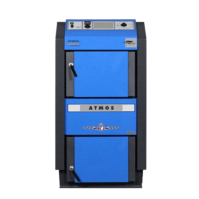 Atmos Holzvergaser GSE 30 kW – förderfähig – Touch - Regelung 🌲 Effizient - GEMA Shop