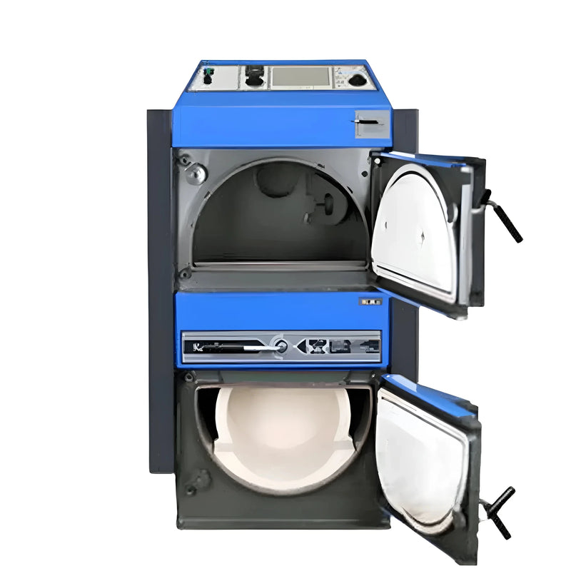 ATMOS KC 16 S Kohlevergaser 18 kW – Vergaserkessel für Braunkohlebriketts - GEMA Shop