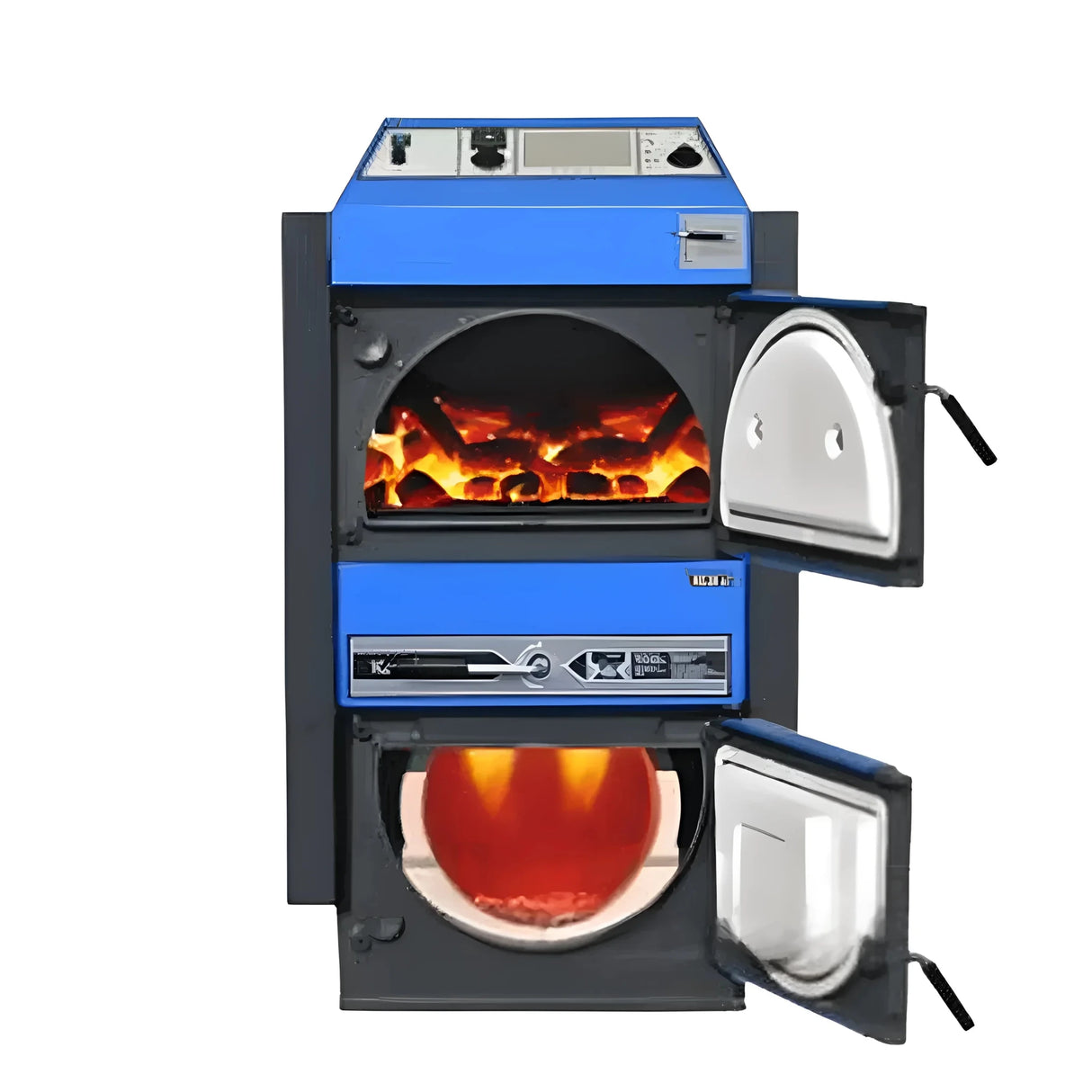 ATMOS KC 16 S Kohlevergaser 18 kW – Vergaserkessel für Braunkohlebriketts - GEMA Shop