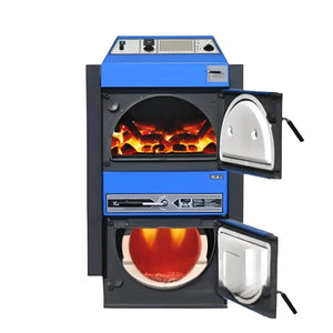 ATMOS KC 35 S Kohlevergaser 35 kW – Heizkessel für Braunkohlebriketts - GEMA Shop