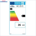 Energieeffizienzlabel für das Heizgerät Atmos KC25S Kohlekessel