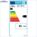 Energieeffizienz-Label für das Heizgerät Atmos KC35S Kohlekessel
