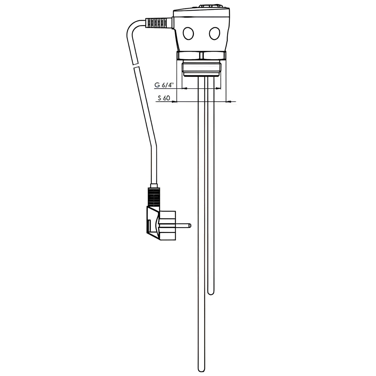 Brauchwasserspeicher 150 L mit Incoloy 825 Heizstab 3 kW - GEMA Shop