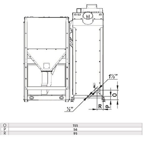 Defro Komfort Ekopell 25 kW mit Scheitholzfunktion - GEMA Shop