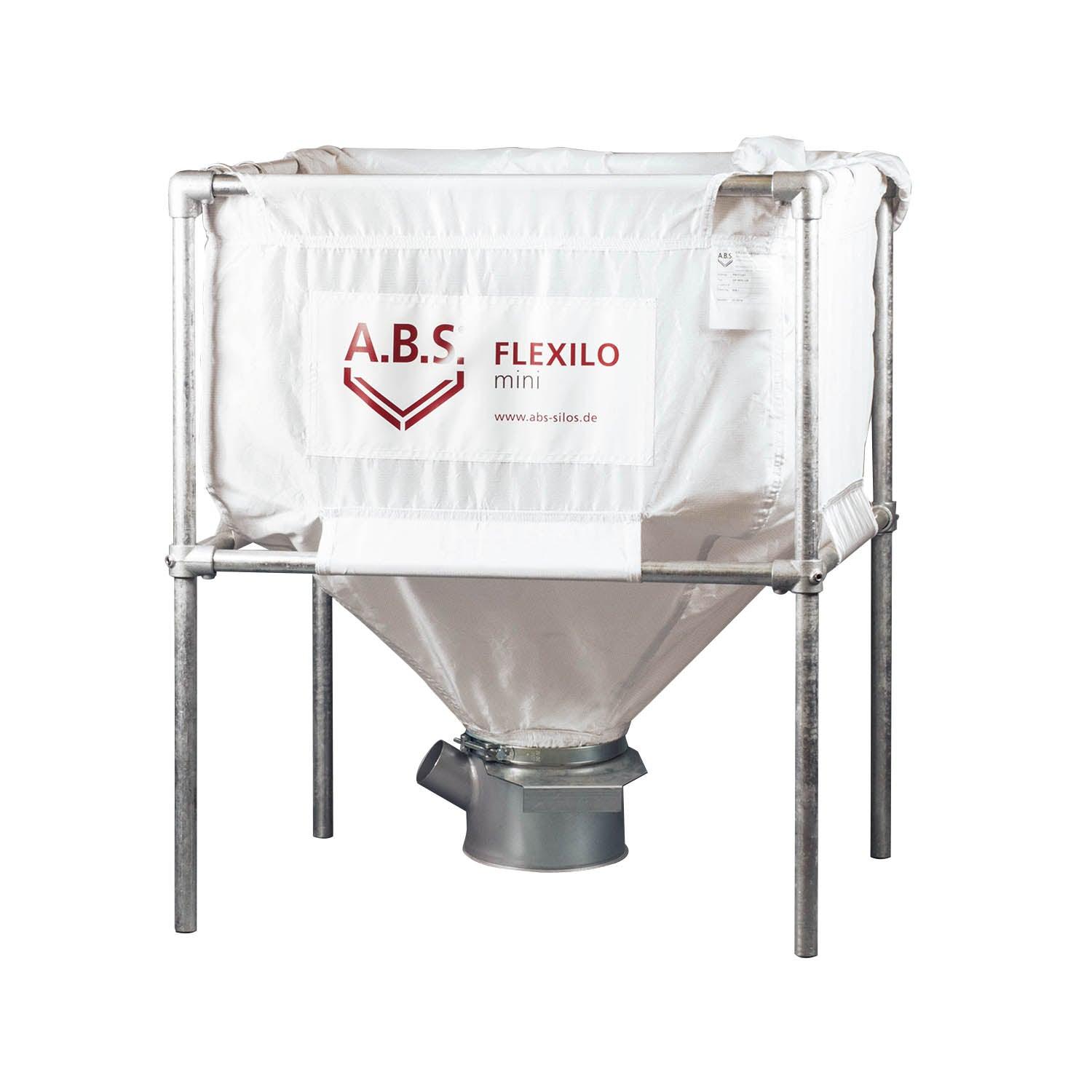 Pelletsilo Flexilo MINI mit Absaugtopf für Holzpellets, ideal für kleine Räume 🏡🔥
