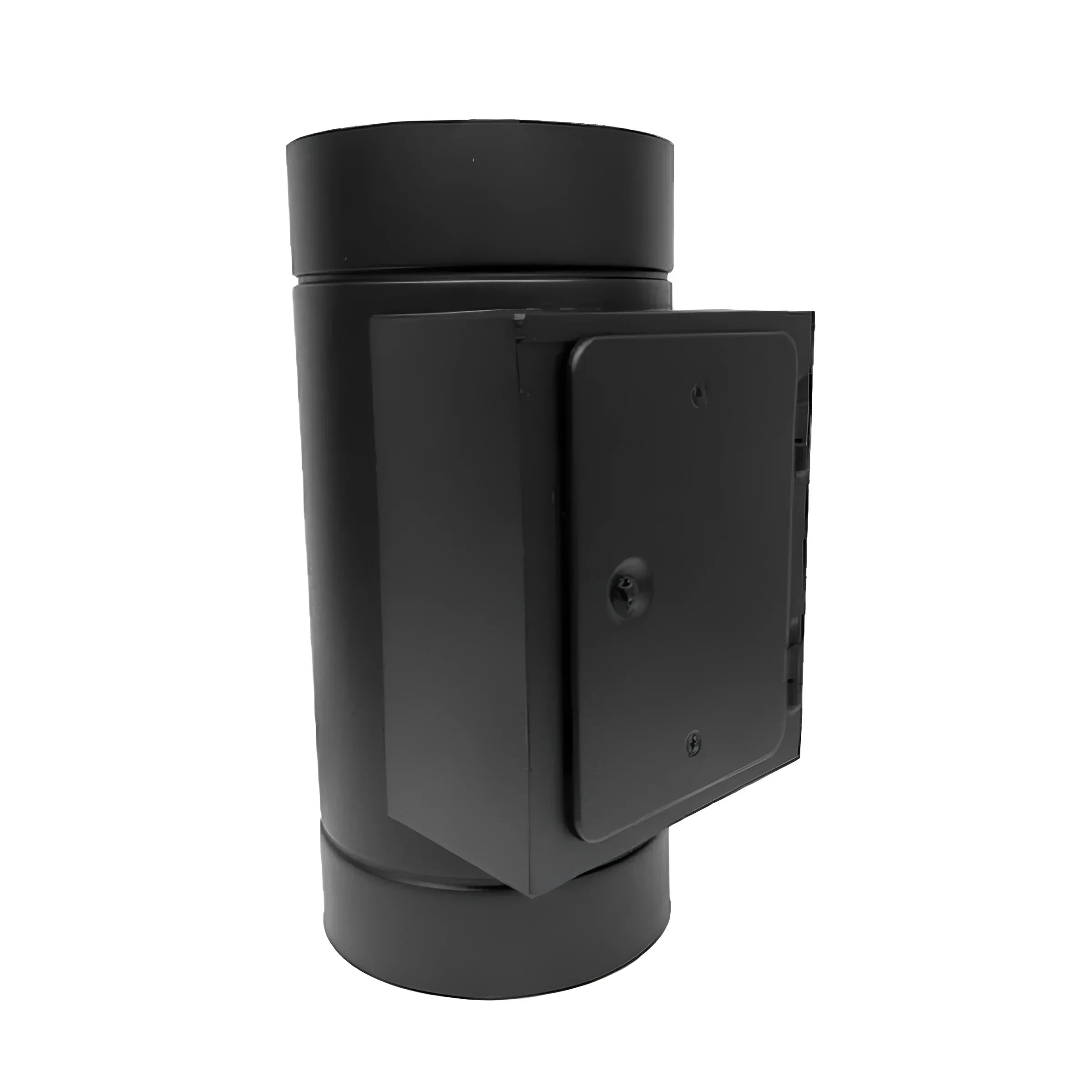 Schwarzer Neo Schwarz Ofenrohr mit Reinigungsöffnung für modernes Design und anspruchsvolle Anwendungen