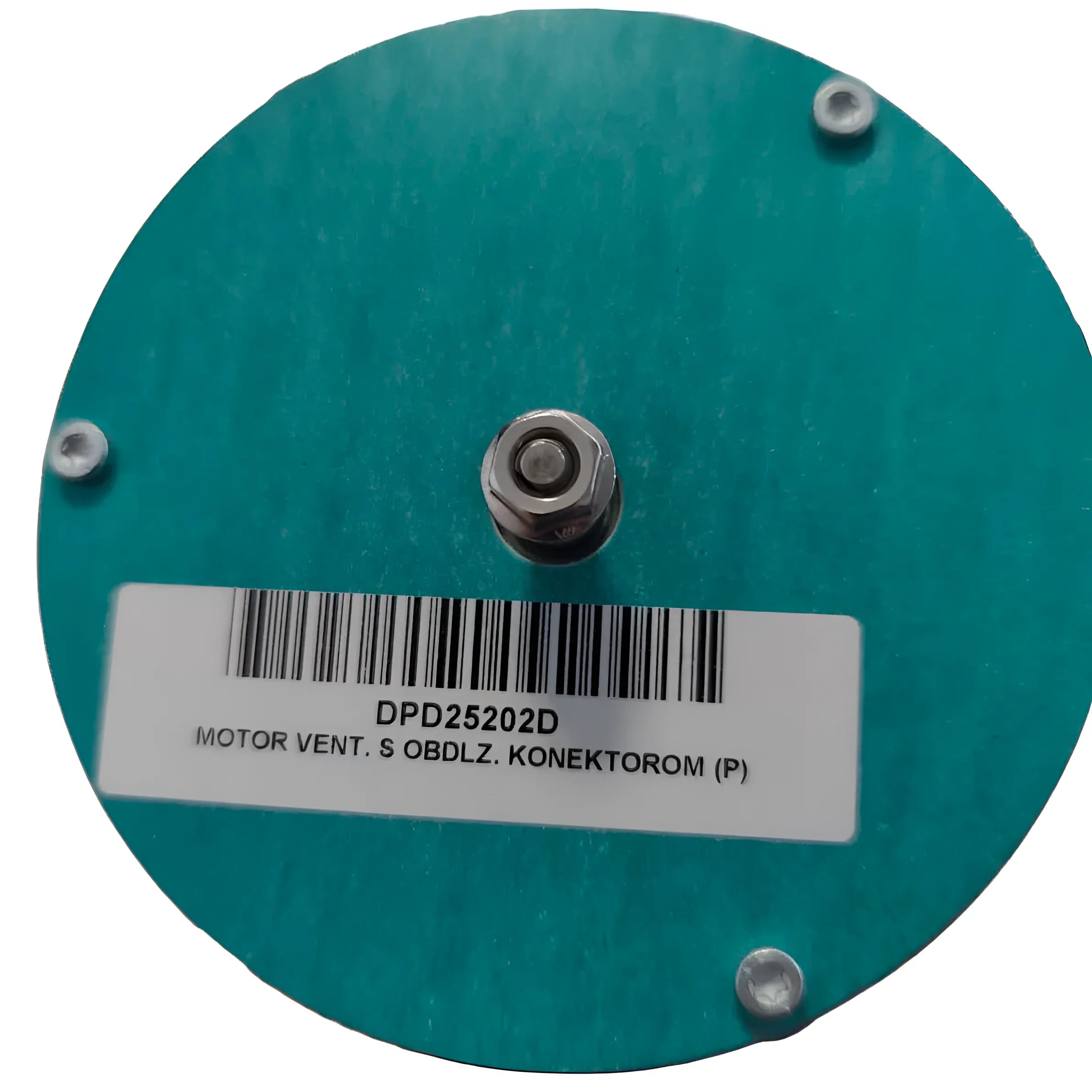 Runder teal gebläse motor mit barcode für Holzvergaserkessel Attack und wood&pellet System