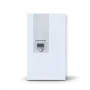 GEMA Shop DEFRO DBE Optima 24 kW Elektrokessel in Weiß mit digitalem Display und Drehregler zur Wandmontage