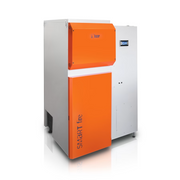 GEMA Shop HKS Lazar SmartFire 81 Caldeira Automática de Pellets em Cinzento e Laranja com potência de 81 kW