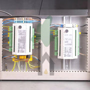 GEMA Shop Steuerungseinheit mit zwei ecoMAX 810 Reglern für den HKS Lazar SmartFire Pelletkessel