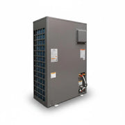 GEMA Shop TITAN-THERM Luft-vatten värmepump 18 kW i grå som Monoblock-utendelen för effektiva värmesystem