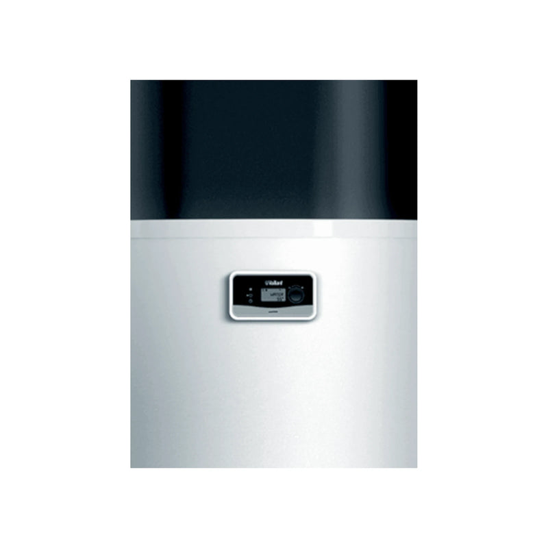 GEMA Shop Vaillant aroSTOR VWL B 270/5 Trinkwasser-Wärmepumpe mit digitalem Display und weißem Gehäuse