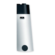 GEMA Shop Vaillant aroSTOR VWL B 270/5 Trinkwasser-Wärmepumpe in Weiß mit schwarzem Kopf und digitalem Display