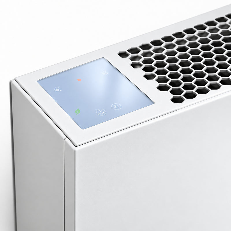HKS Lazar Calloris Eco 125 Bedienelement und Lüftungsgitter
